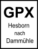 GPX Hesborn Dammühle
